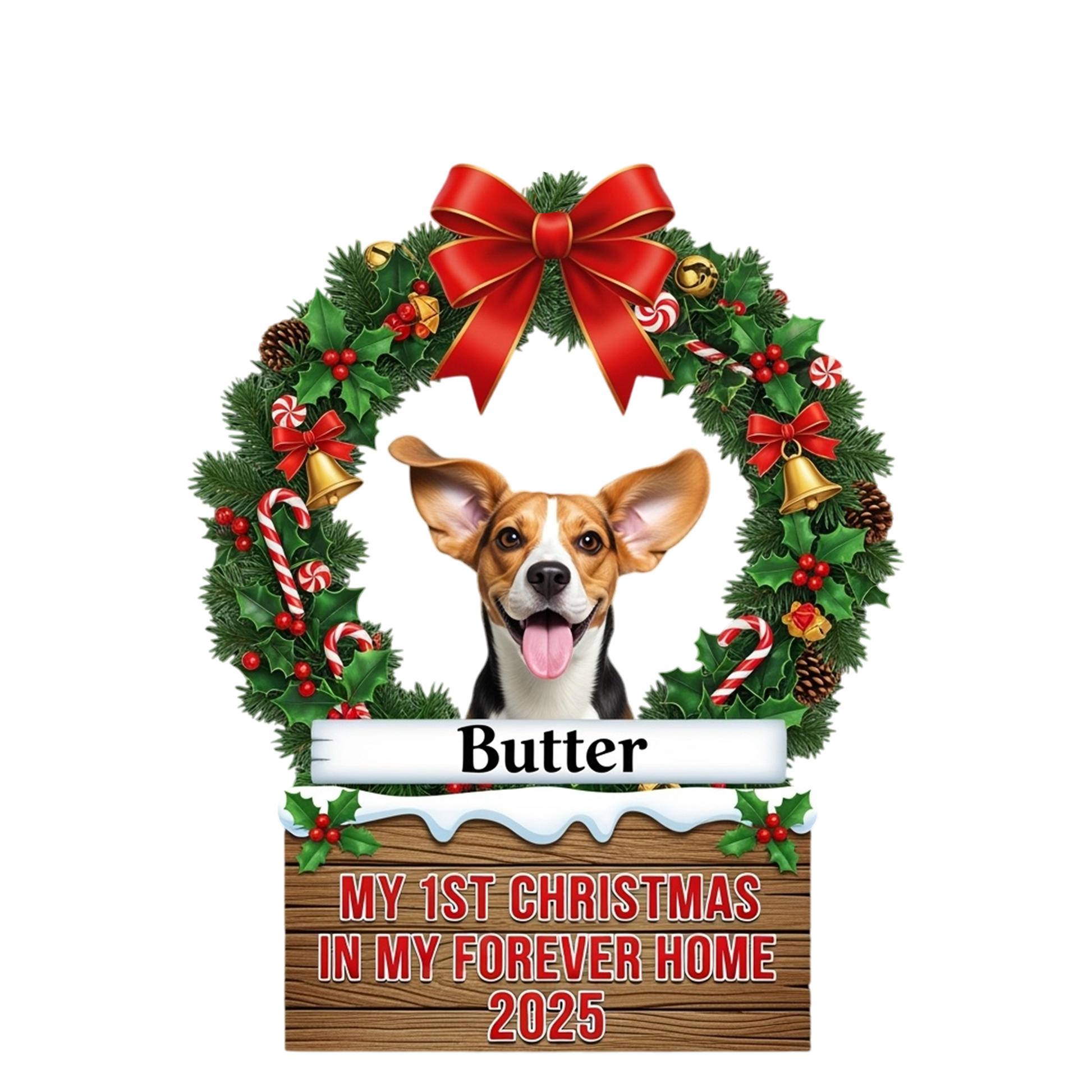 Custom Photo Dog In My Forever Home