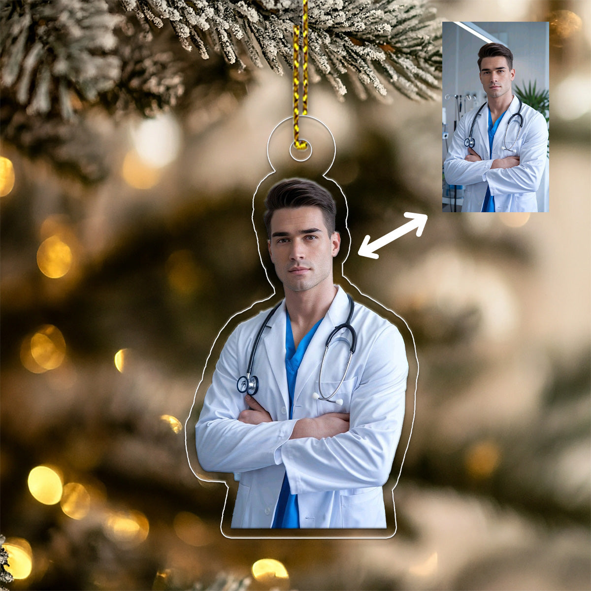 Custom Photo Dotor And Dentist, Nurse