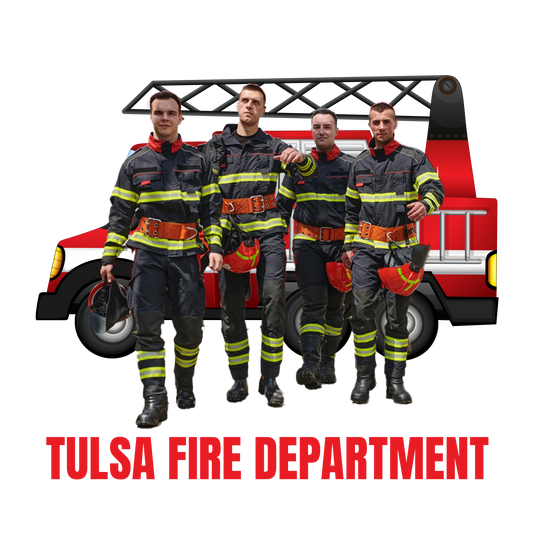 Custom Photo Firefighter Team