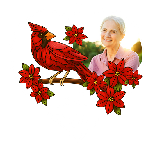 Custom Photo Grandma Cardinal