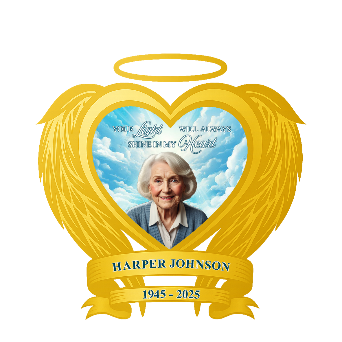 Custom Photo Mommy Memorial