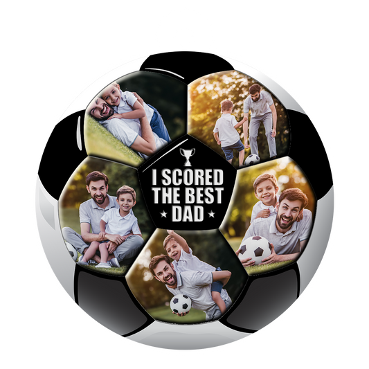 Custom Photo Soccer The Best Dad