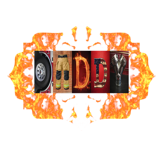 Custom name Daddy Firefighter