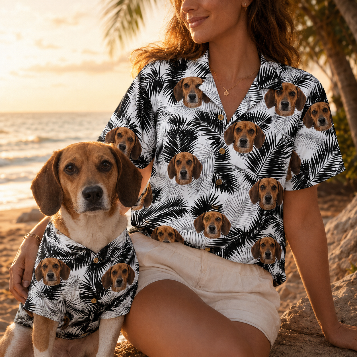 Custom Photo Dog Hawaiian Shirt, Personalized Hawaiian Shirt, Dog Lover Vacation Gift For Dog