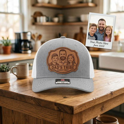 Personalized Dad Trucker Hat With Photo | Custom Dad Hat | Father's Day Gift | Gift For Dad | Dad Gifts | Dad Hat
