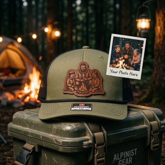 Personalized Father's Day Trucker Hat With Photo | Custom Dad Hat | Father's Day Gift | Gift For Dad | Dad Gift