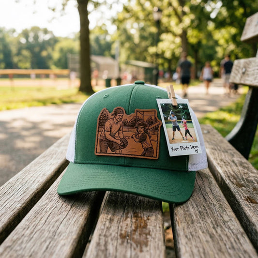 Dad Hat With Photo | Custom Dad Photo Hat | Father's Day Gift | Gift For Dad | Dad Gifts