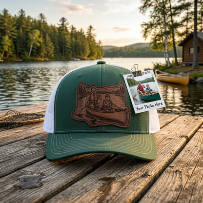 Dad Trucker Hat With Photo– Personalized Dad Hat | Father's Day Gift | Gift For Dad