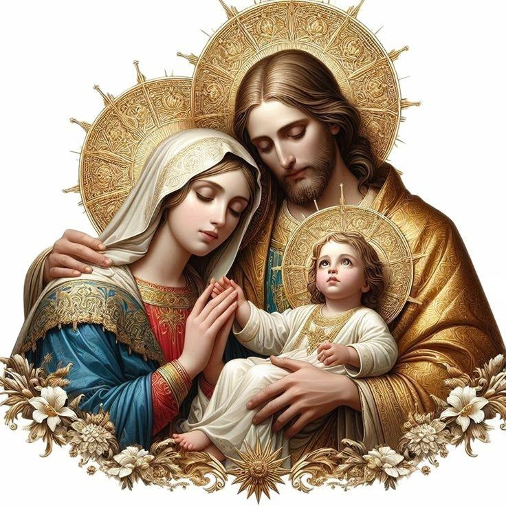 Custom Name Jesus Family