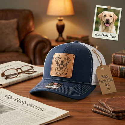 Custom Photo Dog Trucker Hat –  Photo Pet Hat | Gift For Dog Lovers