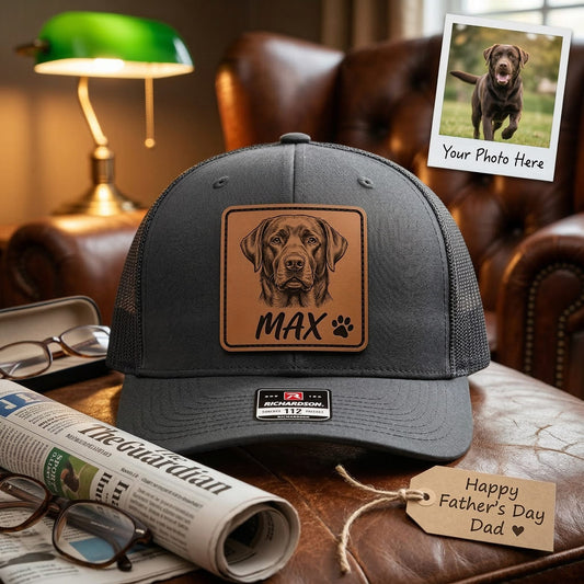 Custom Photo Dog Trucker Hat –  Photo Pet Hat | Gift For Dog Lovers | Pet Lover Gifts