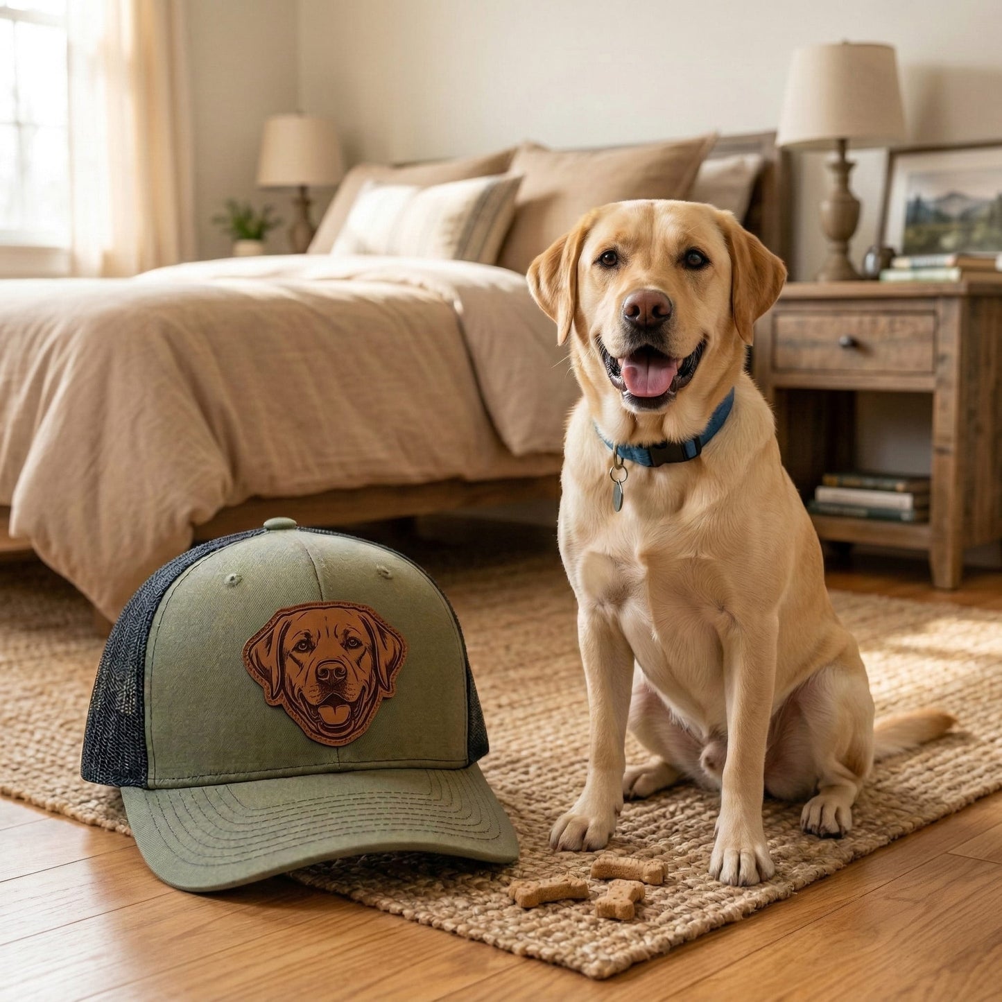Custom Photo Dog Trucker Hat –  Photo Dog Hat | Gift For Dog Lovers