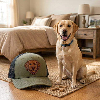 Custom Photo Dog Trucker Hat –  Photo Dog Hat | Gift For Dog Lovers