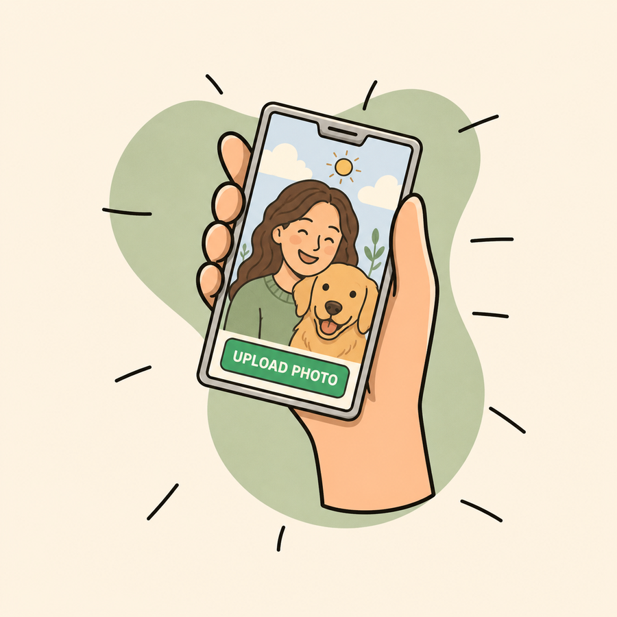 1. Upload your photo