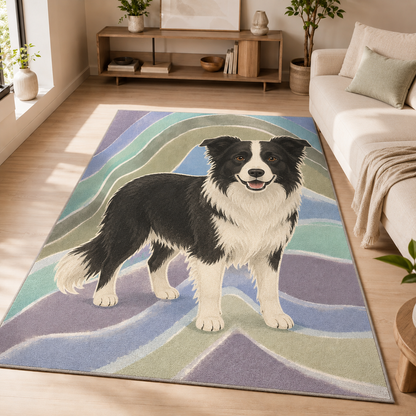 Custom Photo Dog Area Rug | Gift For Dog Lovers