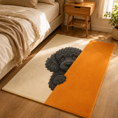 Custom Photo Funny Dog Area Rug | Gift For Dog Lovers