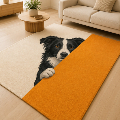 Custom Photo Funny Dog Area Rug | Gift For Dog Lovers