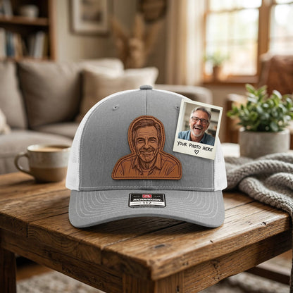 Custom Father's Day Gifts For Dad | Personalized Dad Photo Hat | Father's Day Gift | Gift For Dad