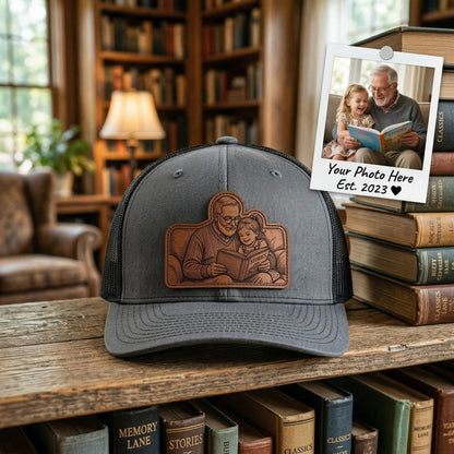 Grandpa Hat With Photo | Grandpa Hat | Father's Day Gift For Grandpa From Kids | Gift For Grandpa From Grandkids