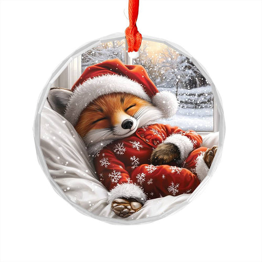 Fox Sleeping In Bed Design 1