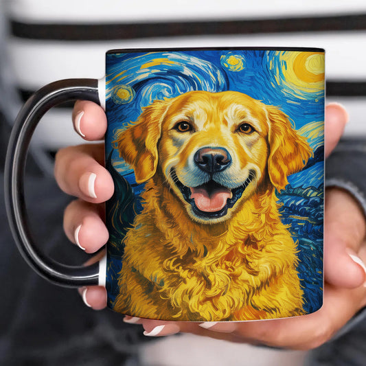 Custom Photo Dog Starry Night