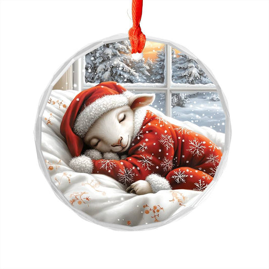 Sheep Sleeping In Bed Design 1