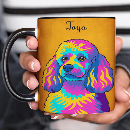 Custom Photo Minimalist Dog Mug Gift For Dog Lovers