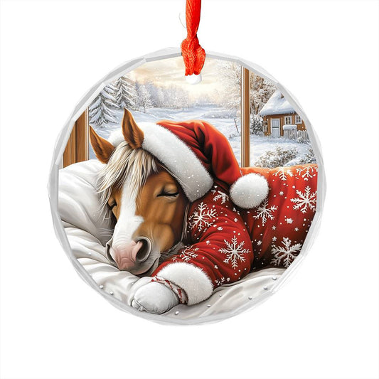 Horse Sleeping In Bed Design 1