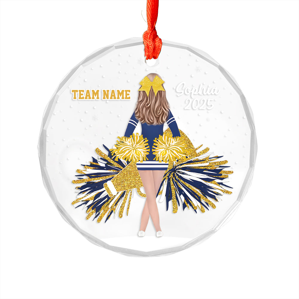 Custom Name Cheerleader Team Name For Girl