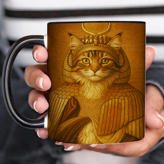 Custom Photo Cleopawtra Cat MugGift For Cat Lovers