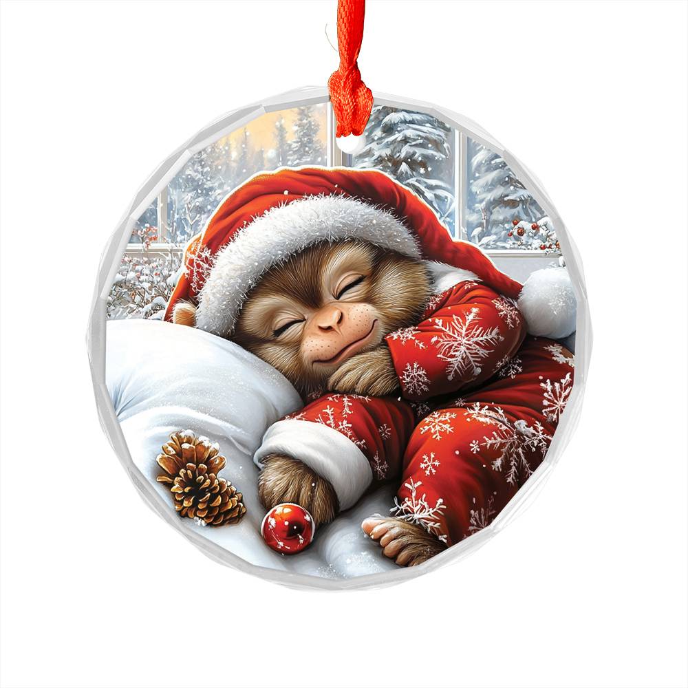 Monkey Sleeping In Bed Design 3