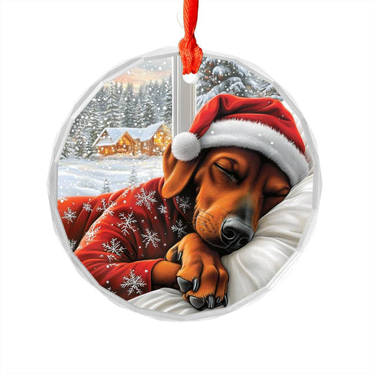 Doberman Pinscher Dog Sleeping In Bed Design 2