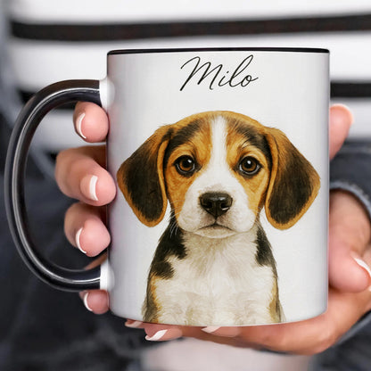 Custom Dog Portraint And With Name