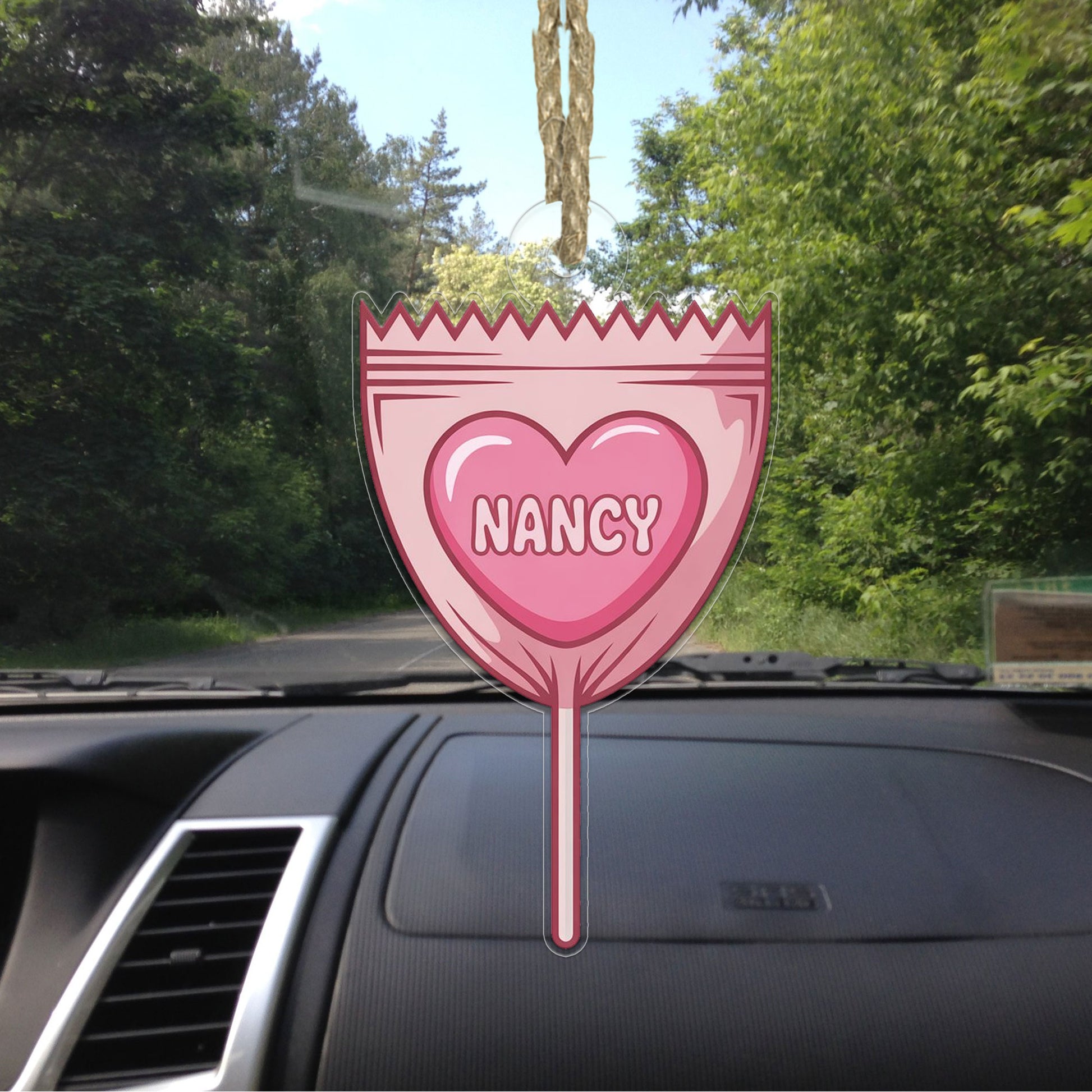 Personalized Sweet Candy Ornament, Christmas Decor, Christmas Candy Acrylic Ornament, Gift For Sweetie, Gift For Daughter