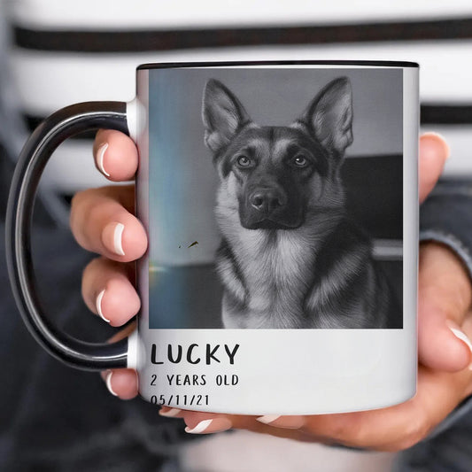 Custom Photo Polaroid Film Mug Gift For Dog Lovers