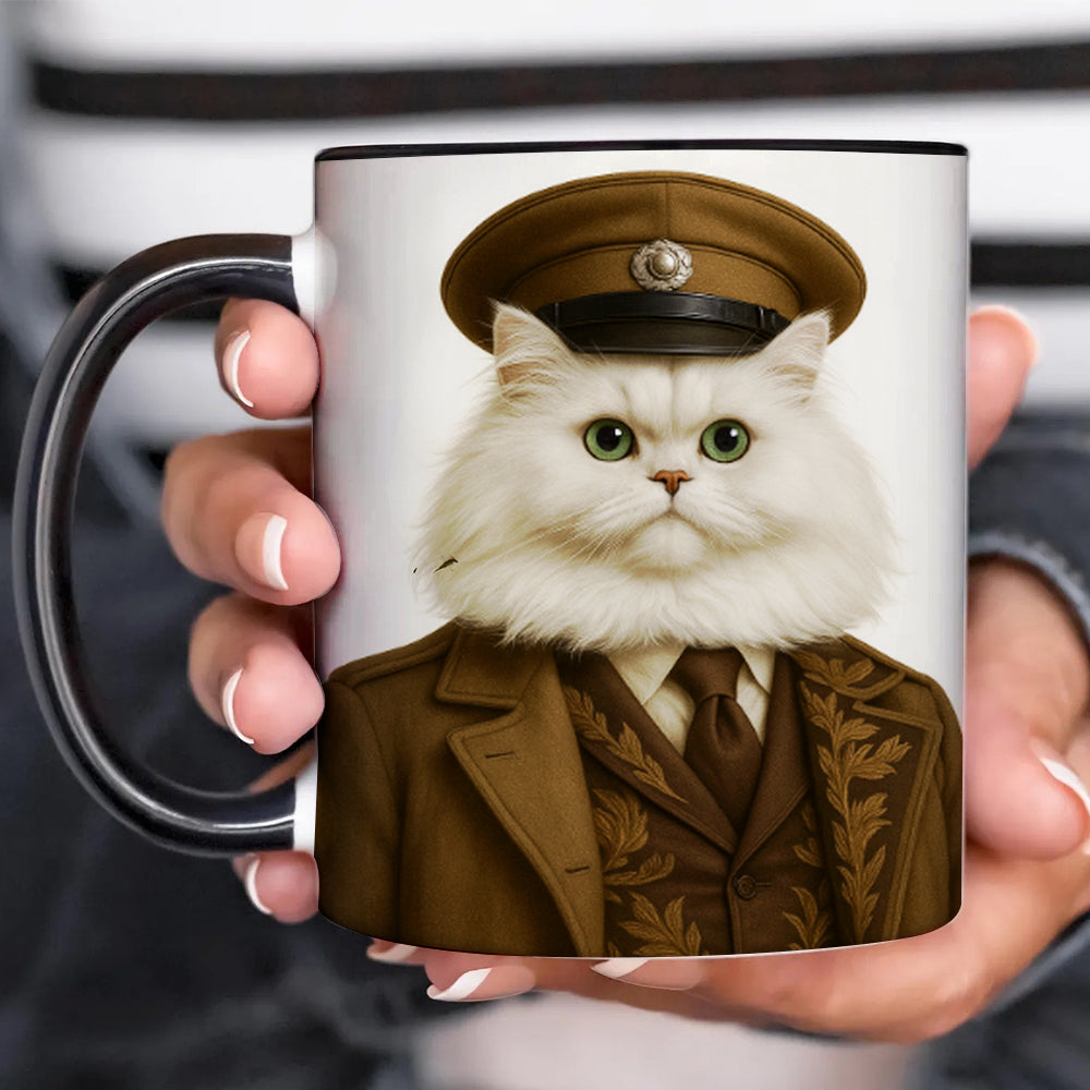Custom Photo Captain Cat Canvas