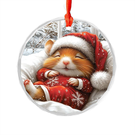 Hamster Sleeping In Bed Design 2