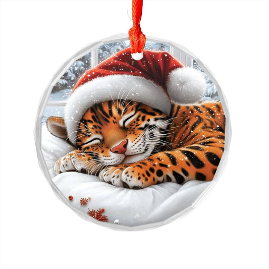 Jaguar Sleeping In Bed Design 1