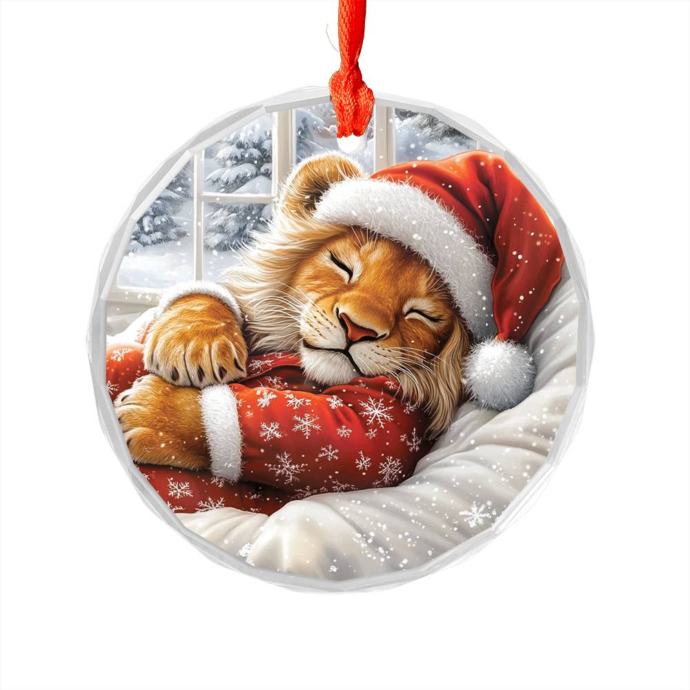 Lion Sleeping In Bed Design 2
