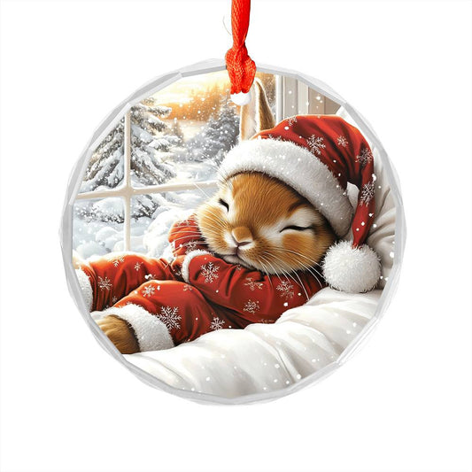 Rabbit Sleeping In Bed Design 3