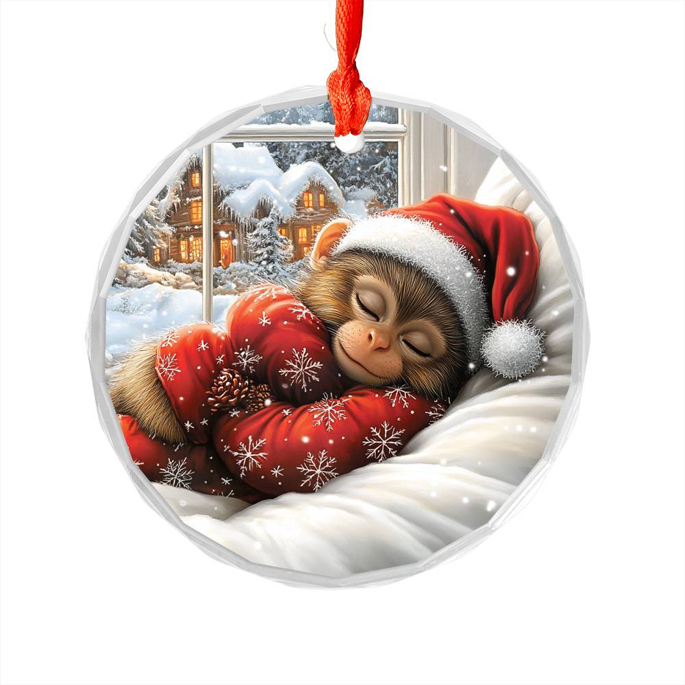 Monkey Sleeping In Bed Design 2