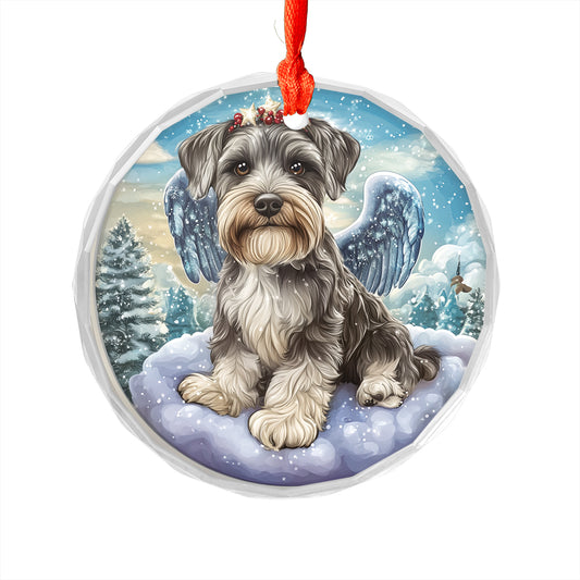 Angel Miniature Schnauzer Dog 1