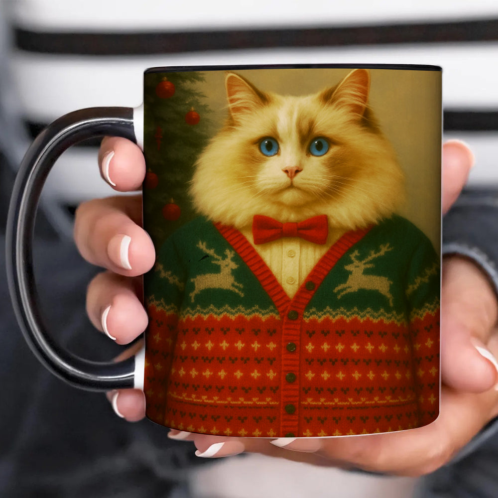 Custom Photo Christmas Mug MugGift For Mug Lovers