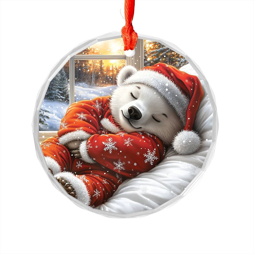 Polar Bear Sleeping In Bed Design 2