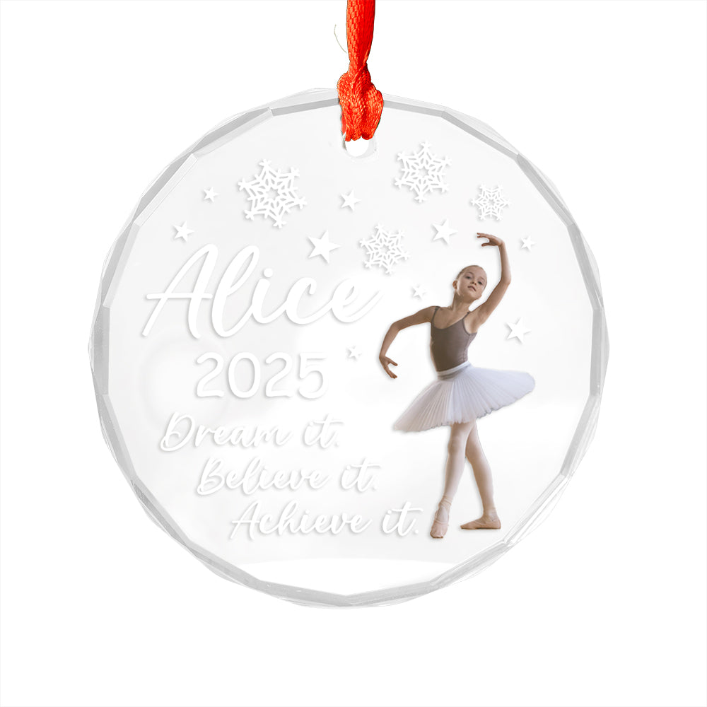 Custom Photo Ballerina Girl