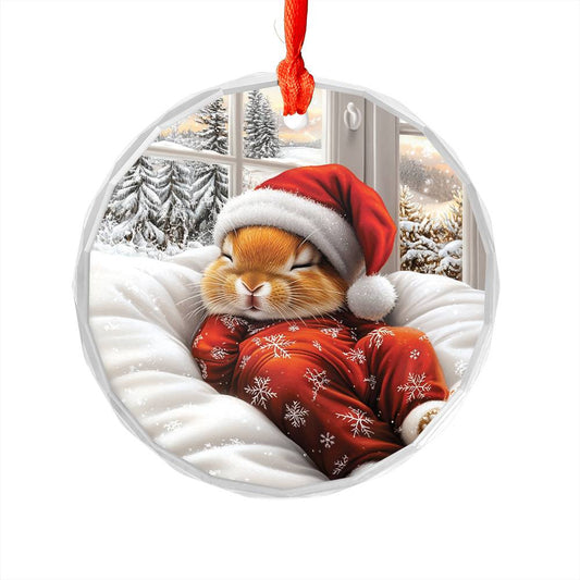 Rabbit Sleeping In Bed Design 4
