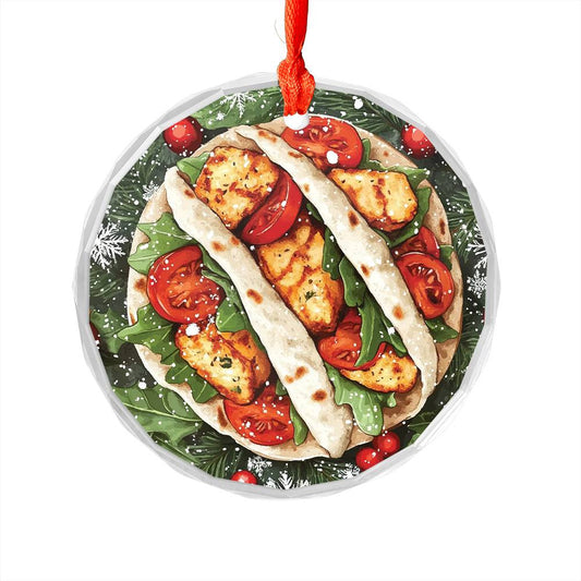 Chicken Caesar Wrap Close up Design 4