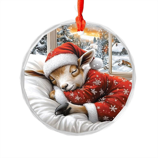 Goat Sleeping In Bed Design 1