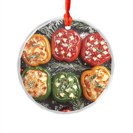 Stuffed Bell Peppers Close up Design 1
