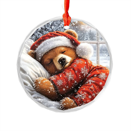 Grizzly Bear Sleeping In Bed Design 3